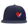 Picture of Grateful Dead Thunderbolt Heart Side Logo Embroidered Flexfit Hat