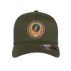 Picture of Grateful Dead Orange Skull Logo Embroidered Flexfit Hat