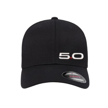 Picture of Ford 5.0 Logo Embroidered Flexfit Hat