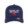 Picture of Clean Up On Aisle 46 Logo Embroidered Flexfit Hat