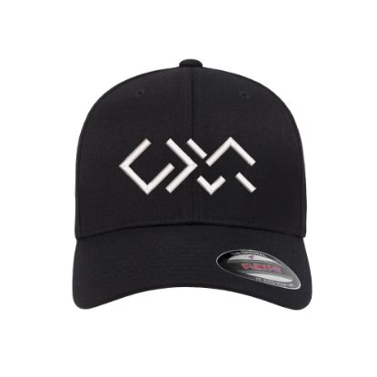 Picture of God Is Greater Than Lows And Highs Logo Embroidered Flexfit Hat