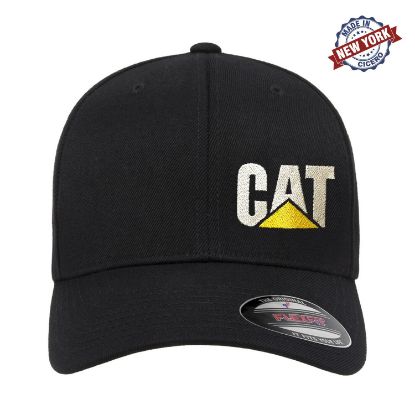 Picture of CAT Side Logo Embroidered Flexfit Hat