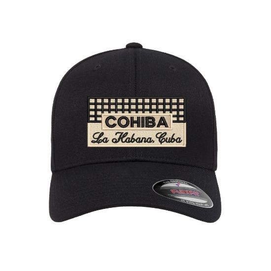 Picture of COHIBA Cigar Logo Embroidered Flexfit Hat