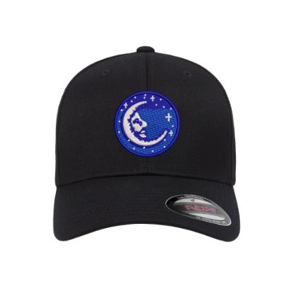 Picture of Grateful Dead Jerry Garcia Moon Logo Embroidered Flexfit Hat