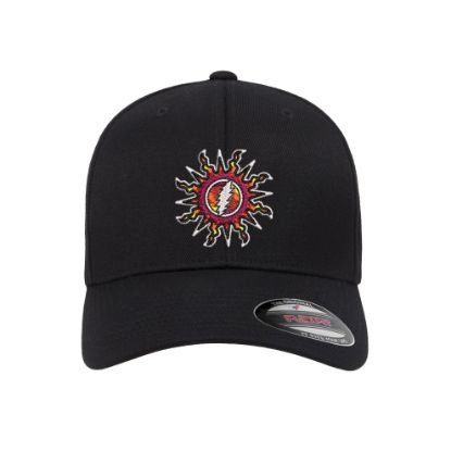 Picture of Grateful Dead Sunshine Daydream Logo Embroidered Flexfit Hat