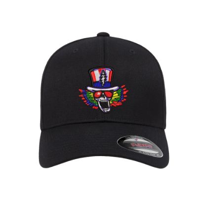 Picture of Grateful Dead Uncle Sam Logo Embroidered Flexfit Hat