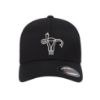 Picture of Uterus Middle Finger Logo Embroidered Flexfit Hat